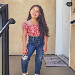 O.G straight high rise jeans